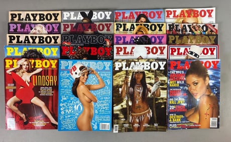 Group of 20 Playboy Magazines