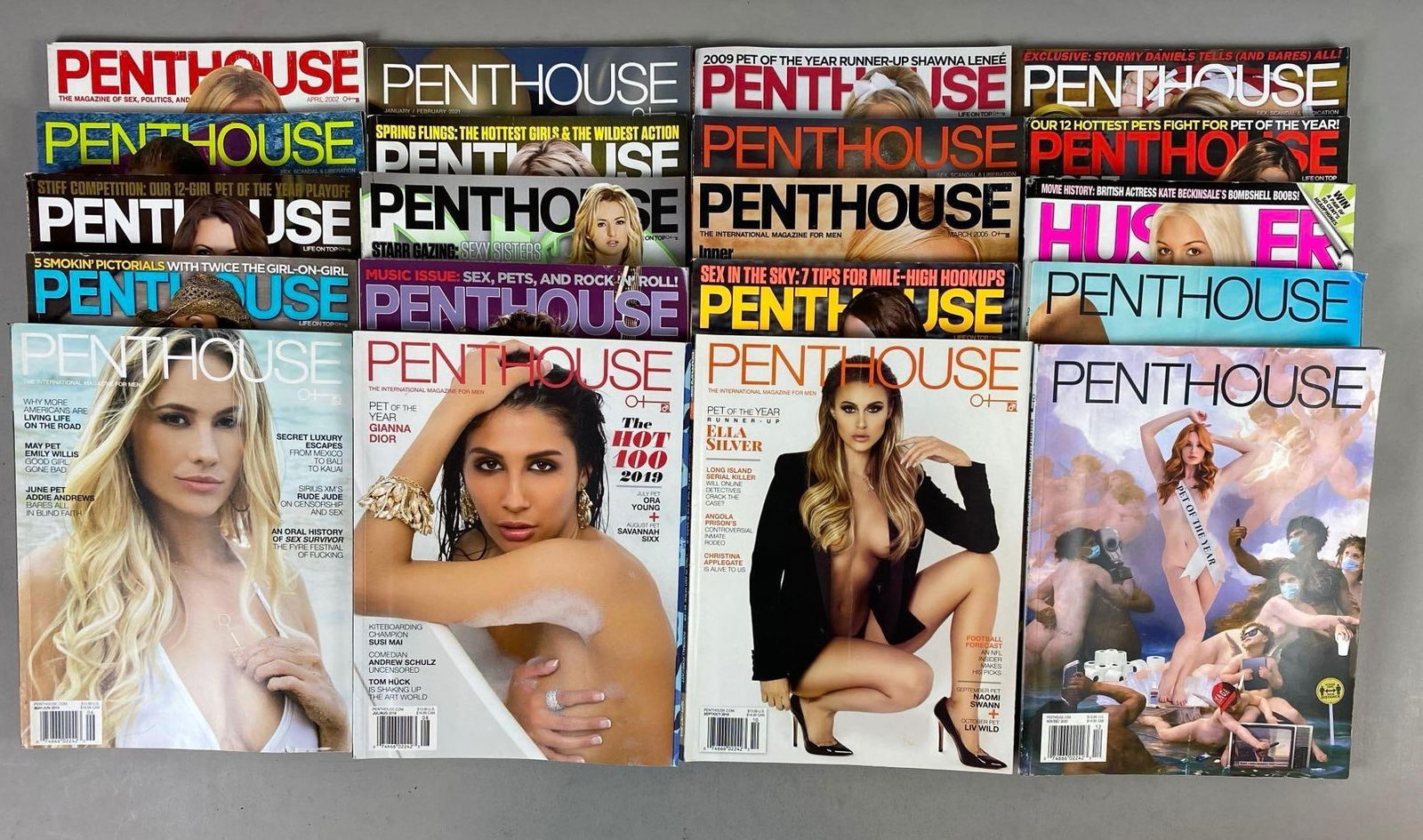 Group of 20 Penthouse Magazines (1 of 3)