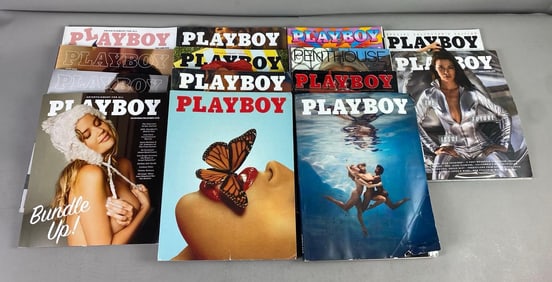 Group of 14 Adult Magazines