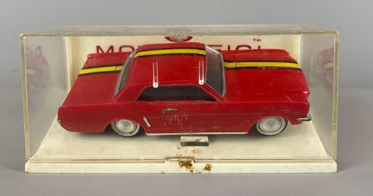 Ideal Motorific Ford Mustang Battery Slot Car