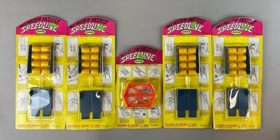 Group of 1968 Aurora Speedline Series Accessories