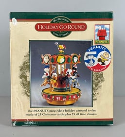 Mr. Christmas Peanuts Musical Holiday Go Round