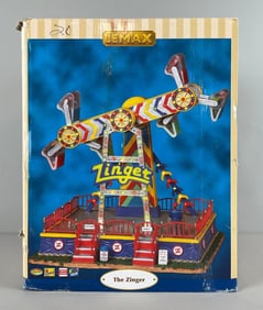 Lemax The Zinger Light-Up Motion Musical Carnival Ride