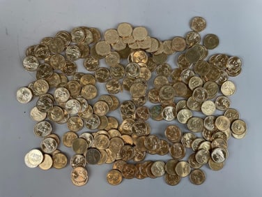 Group of 195 U.S. 1 Dollar Presidential Coins