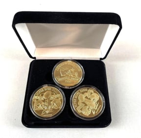 Limited Edition Denver Broncos Super Bowl Commemorative Game Coin Collection