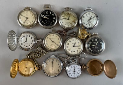 Group of Vintage Pocket Watches