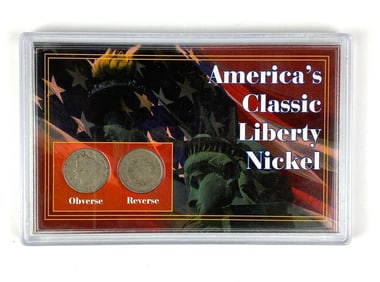 The Morgan Mint Group of 2 Liberty Head Nickels