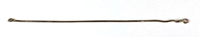 14k Gold Herringbone Bracelet