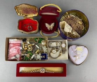 Large Group of Assorted Jewelry and more