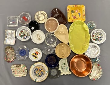 Group of Vintage Ashtrays
