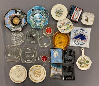 Group of Vintage Ashtrays