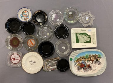 Group of Vintage Ashtrays