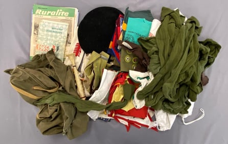 Group of Assorted Vintage Boy Scouts Items