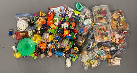 Group of Assorted McDonalds Premium Toys and More