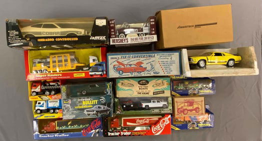 Group of Die-Cast Vehicles