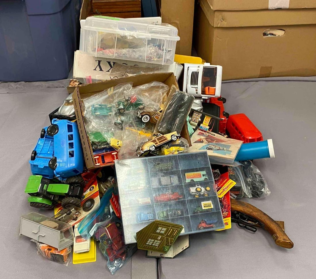 Group of Assorted Die-Cast Cars and More (1 of 3)