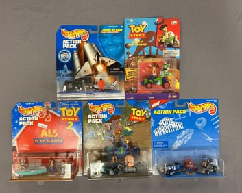 Group of 5 Pop Culture Die-Cast Cars