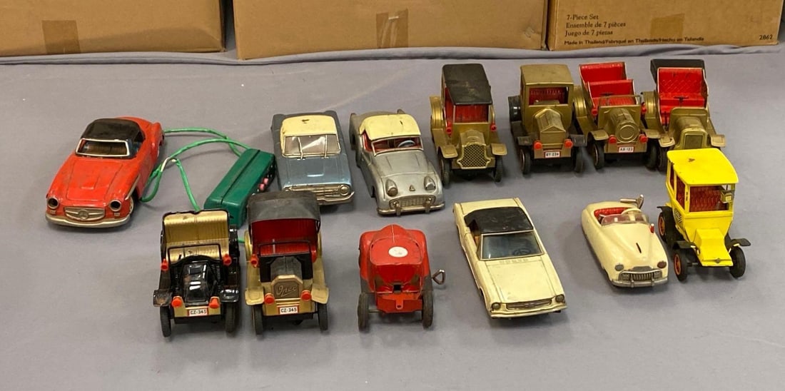 Group of Pressed Steel Model T Cars and More (1 of 3)