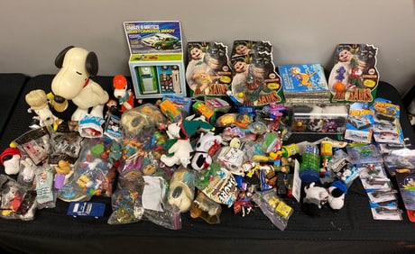 Assorted lot of toys