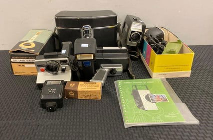 Group of Assorted Vintage Cameras