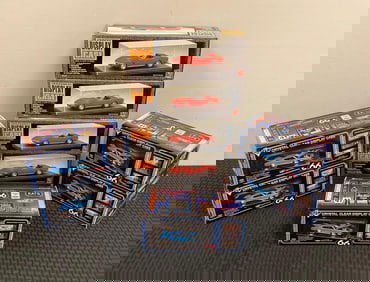 Group of Assorted Displays cases