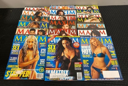 Group of 19 Maxim Magazine