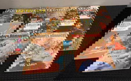 Group of 8 Assorted Vintage Magazines