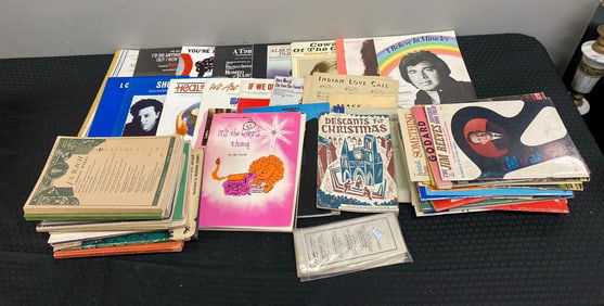 Group of Assorted sheet music
