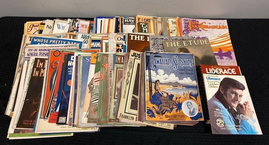 Group of Assorted Sheet Music