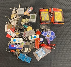 Group of Assorted Keychains