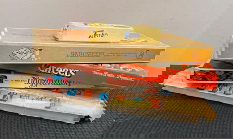 Group of Assorted board Games