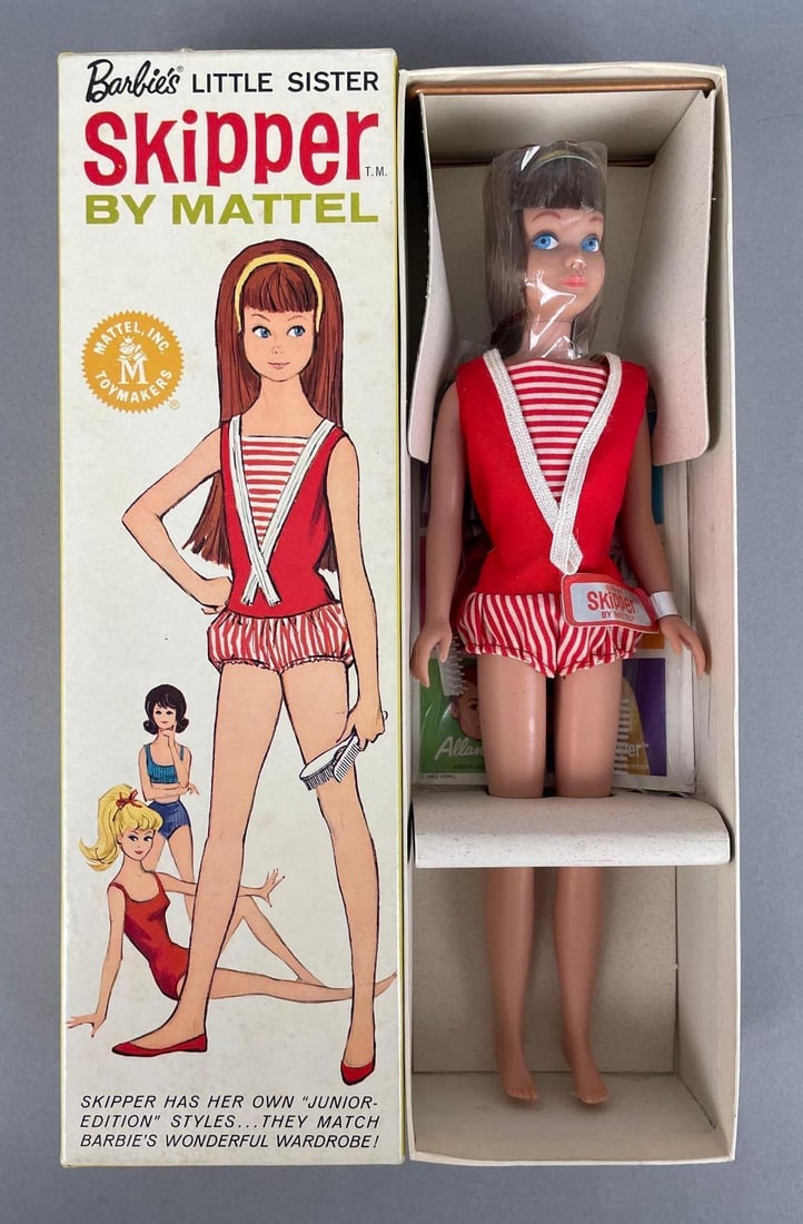 1963 Mattel Brunette Skipper Fashion Doll (1 of 4)