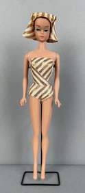 Vintage Mattel Fashion Queen Barbie Fashion Doll with Wig Set