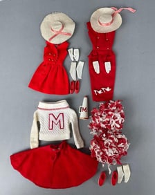 Group of 1960s Mattel Barbie Fashion Doll Outfits
