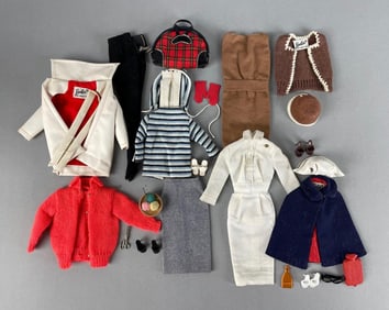 Group of 1960s Mattel Barbie Fashion Doll Outfits