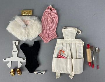 Group of 1960s Mattel Barbie Fashion Doll Outfits