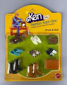 1980 Mattel Ken Fashion Doll Shoes and Stuff Pack