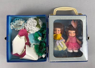 Pair of Vintage Uneeda Pee Wee Dolls