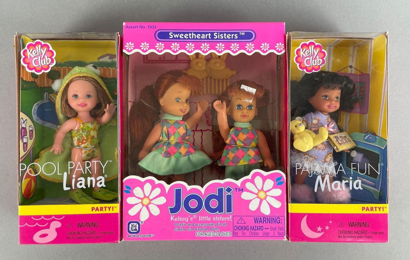 Group of 2 Kelly Club Dolls and More: Includes seeetheart sisters