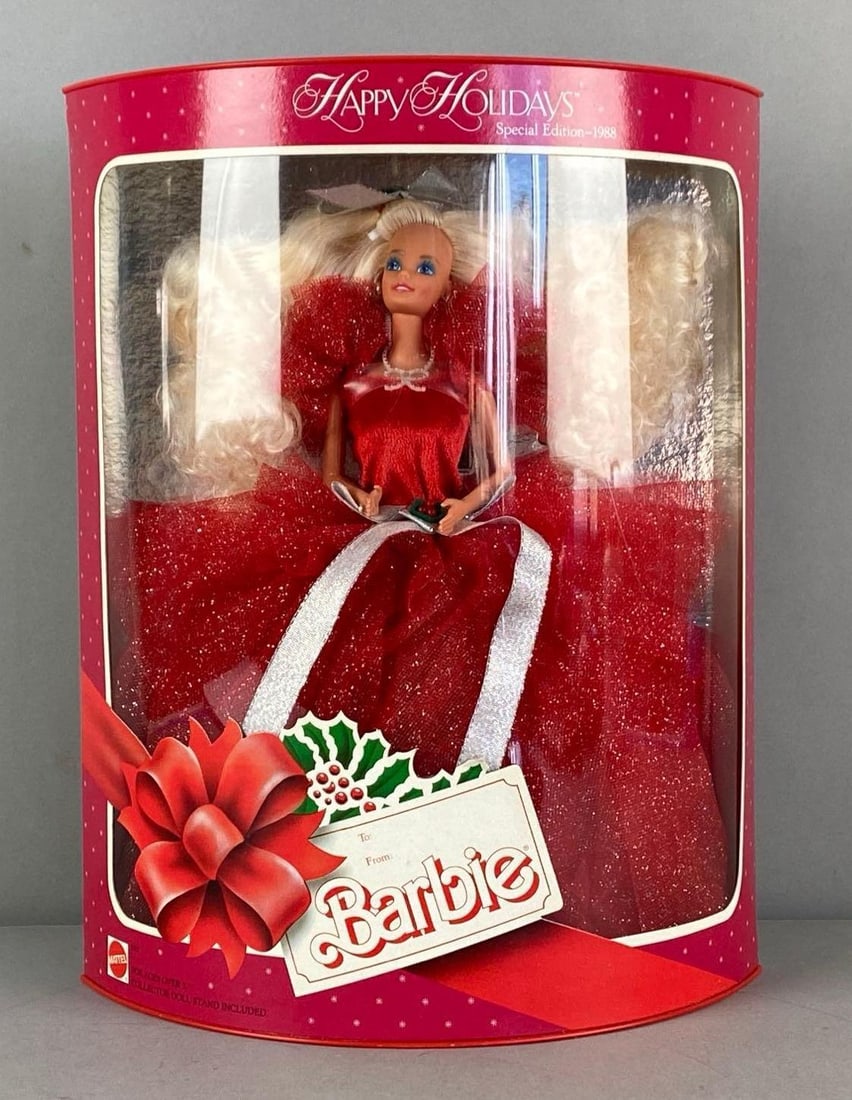 1988 Mattel Barbie Happy Holidays Christmas Fashion Doll (1 of 2)