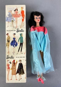 Vintage Mattel Barbie Bruenette Pony Tail Fashion Doll