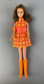 Vintage Mattel Francie Brunette Fashion Doll