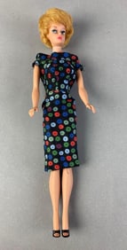 Vintage Mattel Barbie Blonde Bubble Cut Fashion Doll