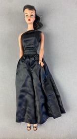 Vintage Mattel Barbie No. 5 Brunette Pony Tail Fashion Doll