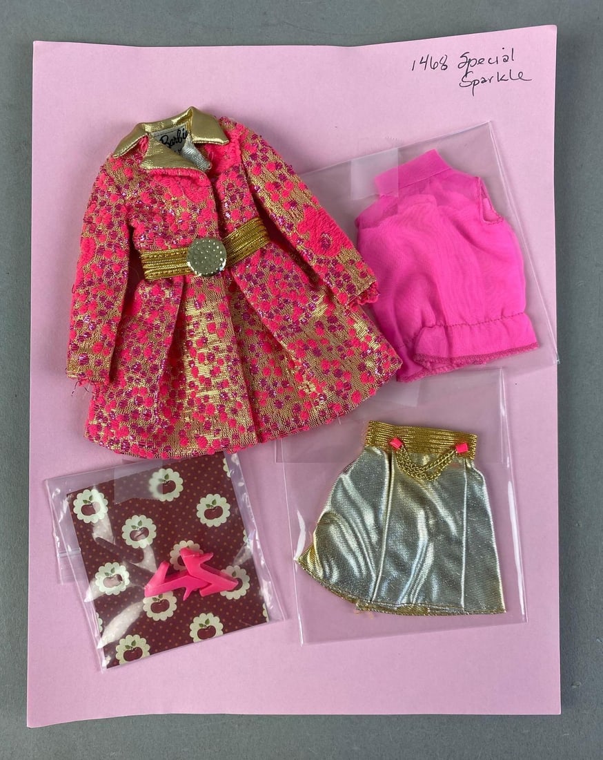 Mattel Barbie No. 1468 Special Sparkle Outfit: complete set