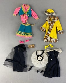 Group of Mattel Barbie Outfits and Accessories