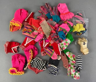 Group of Mattel Barbie Outfits and Accessories