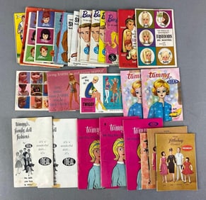 Group of Vintage Fashion Doll Newletters