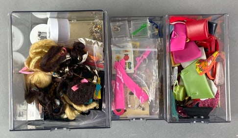 Group of Mattel Barbie Accessories