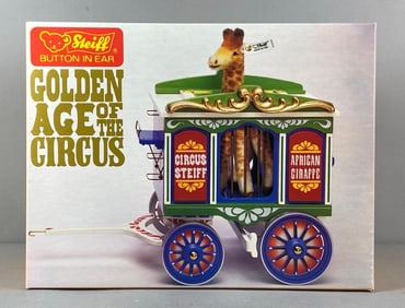 Steiff Golden Age of The Circus Giraffe Wagon